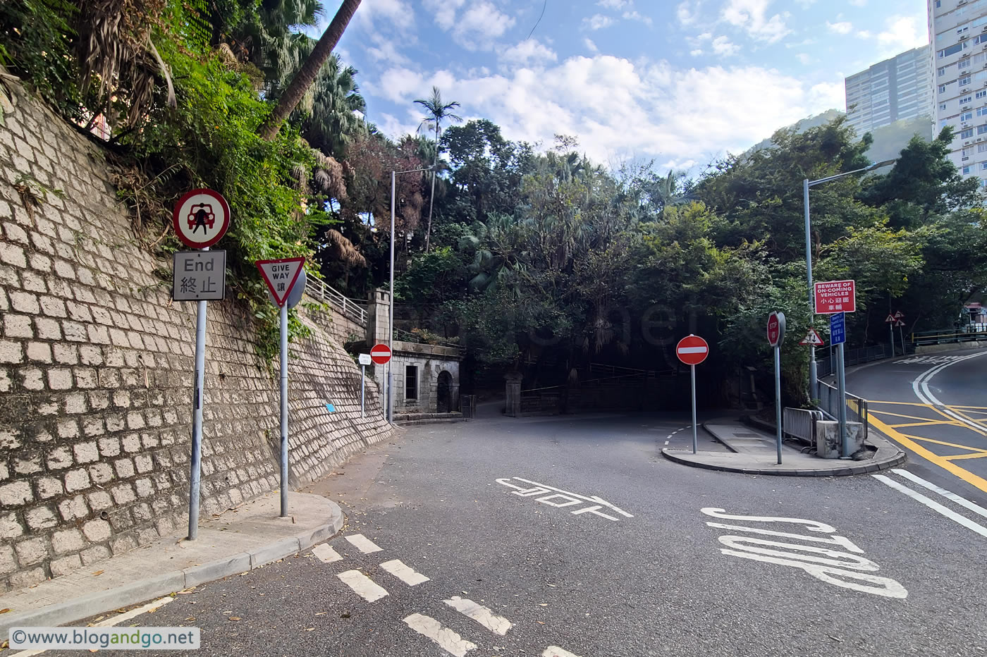 Bowen Road to Central - Stone House, Former British Military Hospital